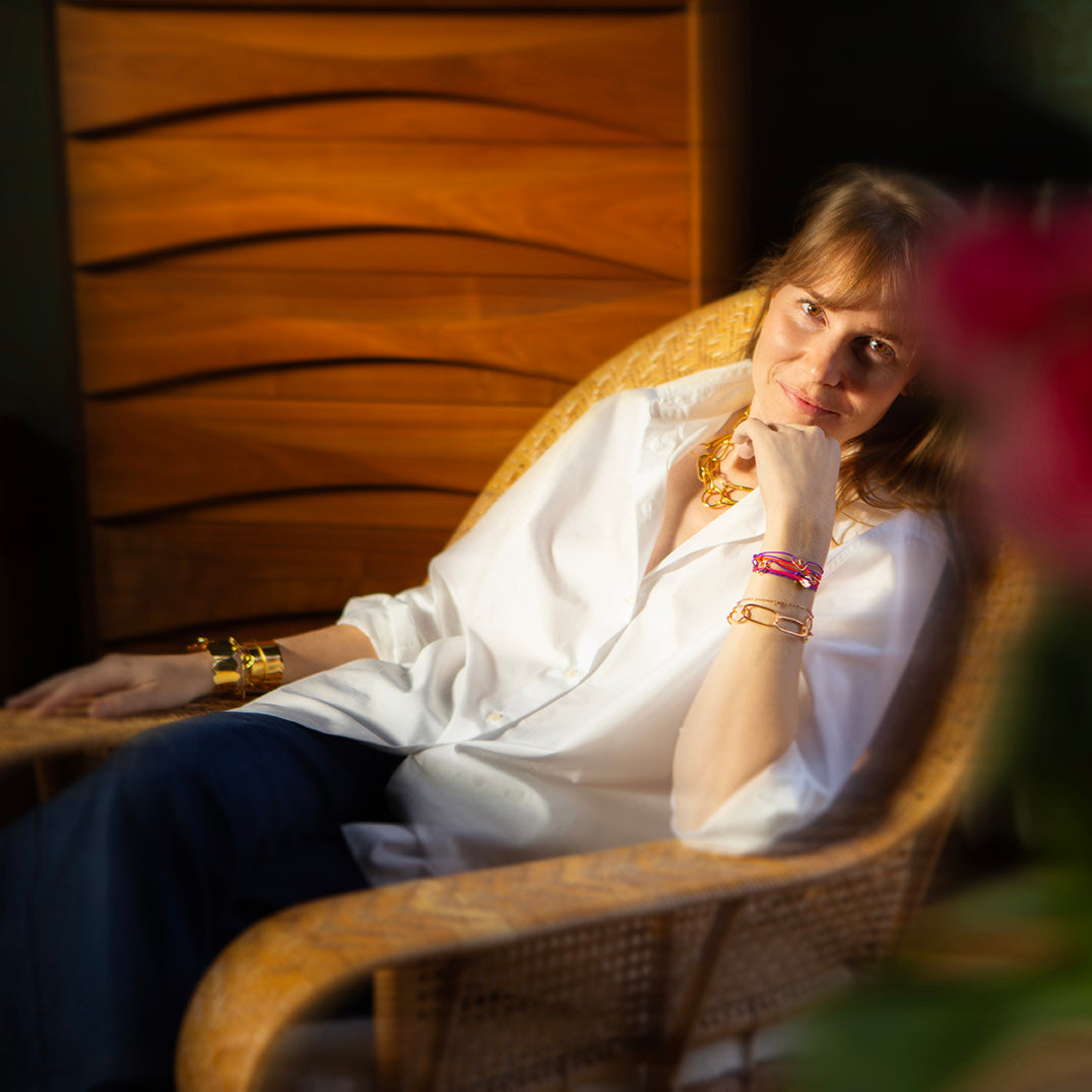 Bijou Capucine Arnoux plaqué en or 18 carats 3 microns à Paris