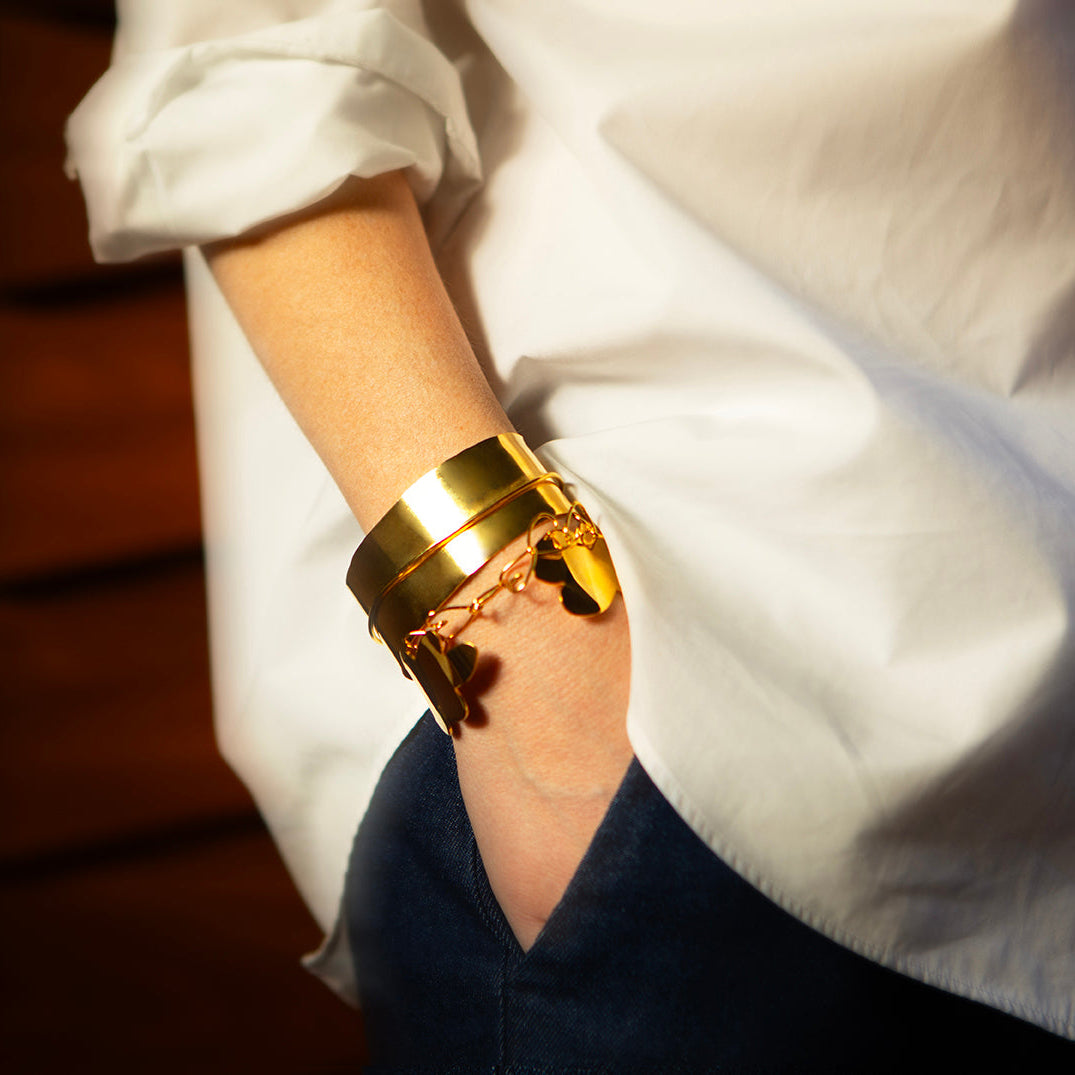 Bijou Capucine Arnoux plaqué en or 18 carats 3 microns à Paris